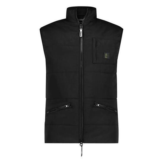 ANTHONY_ – Gilet uomo – Nero – Antivento – Leggero – Con tasche – Stile urbano