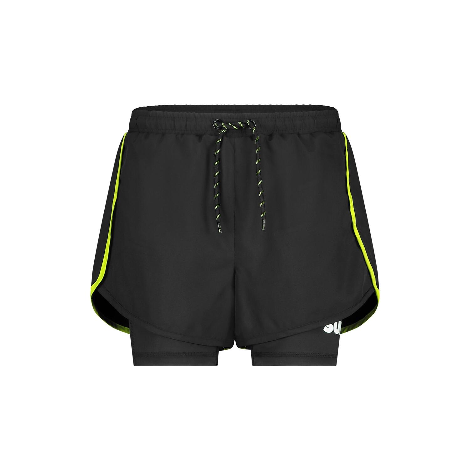 Superrebel Gear - Short Sport Femme – Respirant Avec Doublure Intérieure – Noir – Ingrid_ - Short - Noir - 40 M - Decathlon