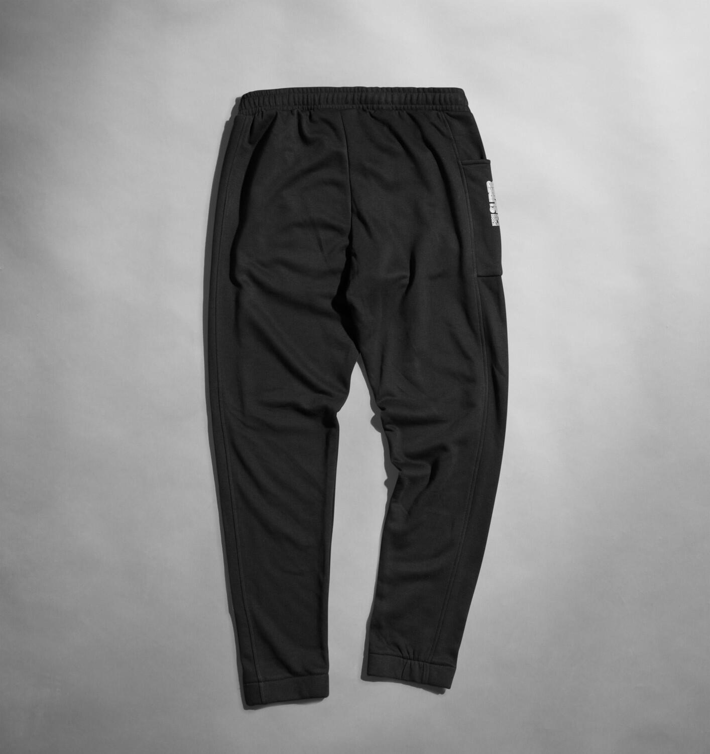 JEFF_ – Pantaloni jogging uomo – Neri – Morbidi – Confortevoli – Fit rilassato 6/7