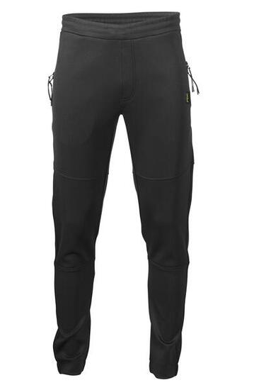 ROBERT_ – Pantaloni jogging uomo – Nero – Elasticizzati – Traspiranti – Con zip