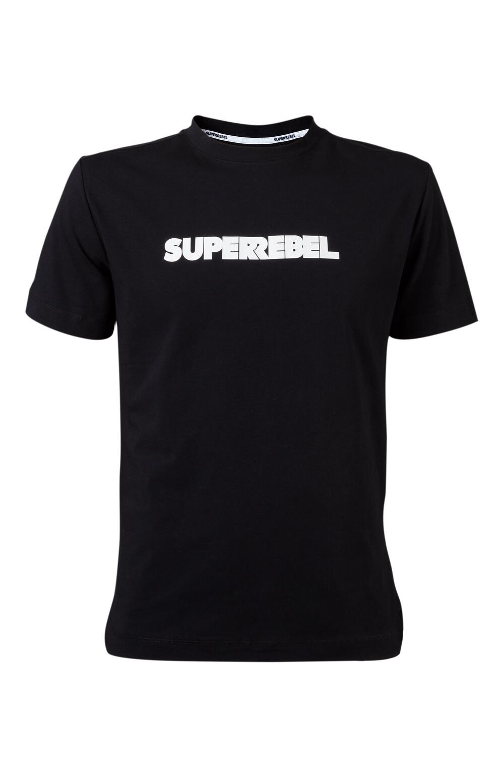 T-shirt Uomo con Stampa Logo – Nero – KEANU_ 2/5