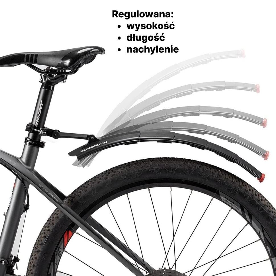 Błotniki rowerowe Rockbros DNB-1001BK