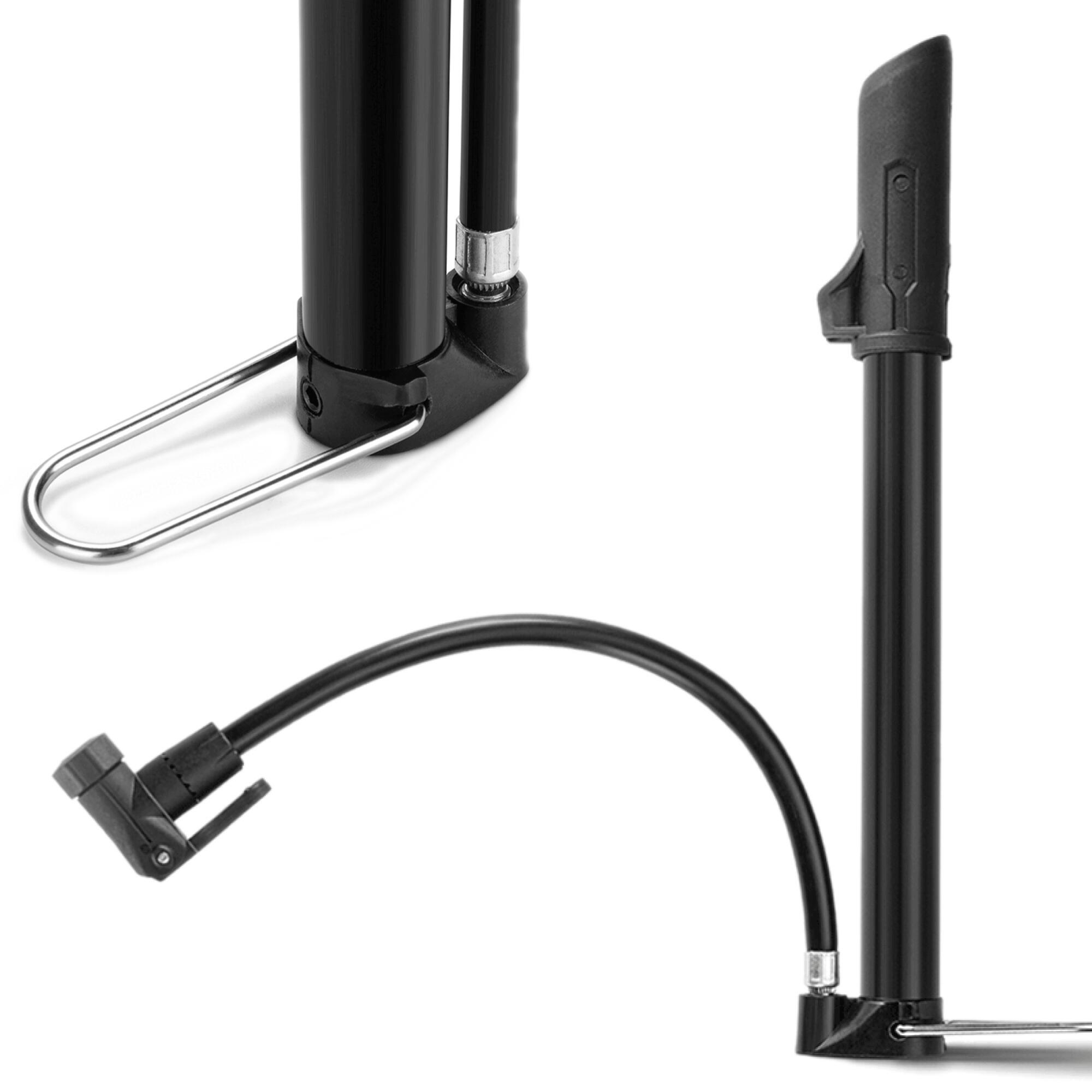 Rahmenpumpe Mini 120PSI Aluminium für Presta & Schrader Ventile 3/7