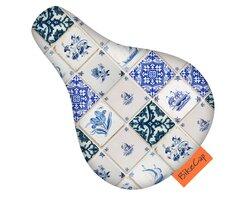Capa de selim infantil azulejos de delft