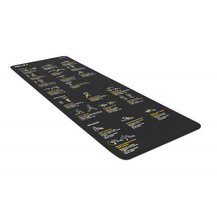 SKLZ Trainingsmatte 24"x72" 4,5 mm schwarz für Pilates und Yoga