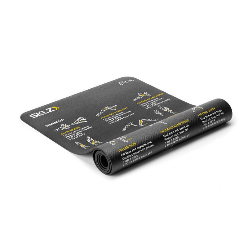 SKLZ Trainingsmatte 24"x72" 4,5 mm schwarz für Pilates und Yoga 2/7