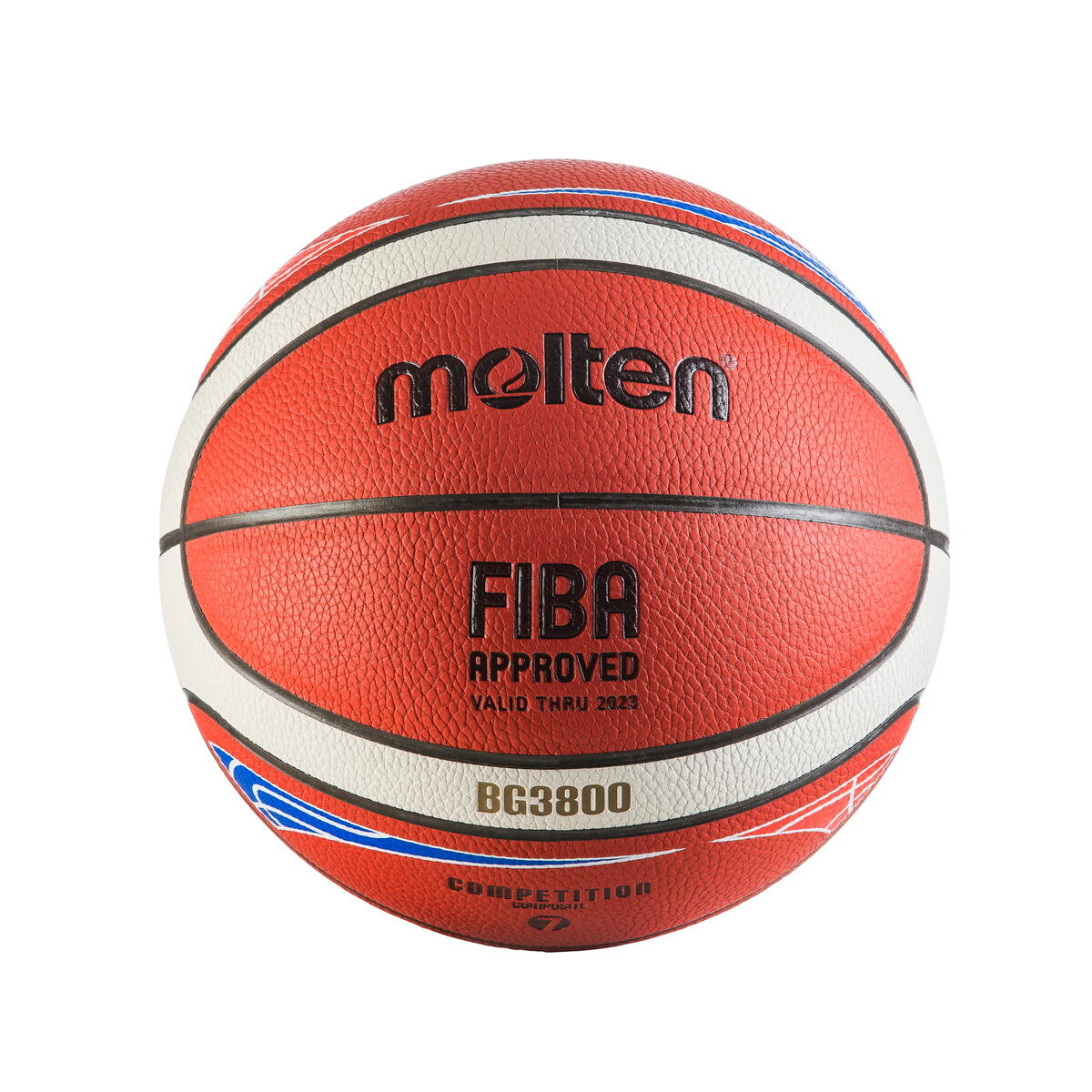Ballon de Basketball Molten BG3800 T6 2023-2027 2/2