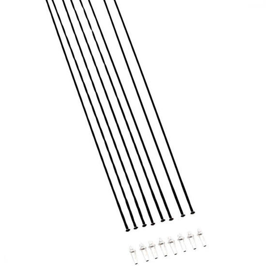 DT SWISS spaakset Prc1400 Spline 65Db My 18-20 Vr+Hr zwart
