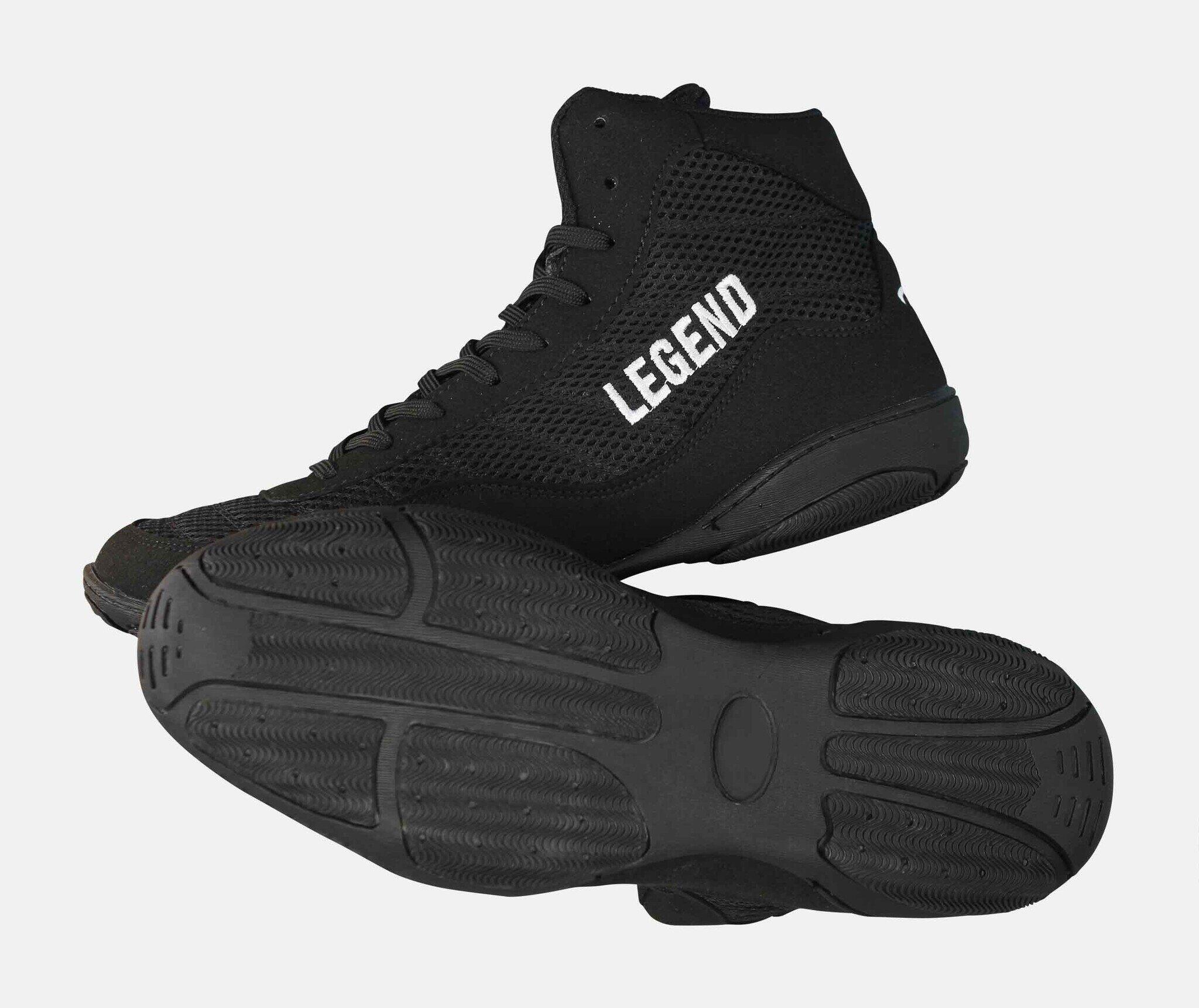 Boksschoenen, Krav Maga- Fitness- Worstelschoenen Suede Mesh 4/5