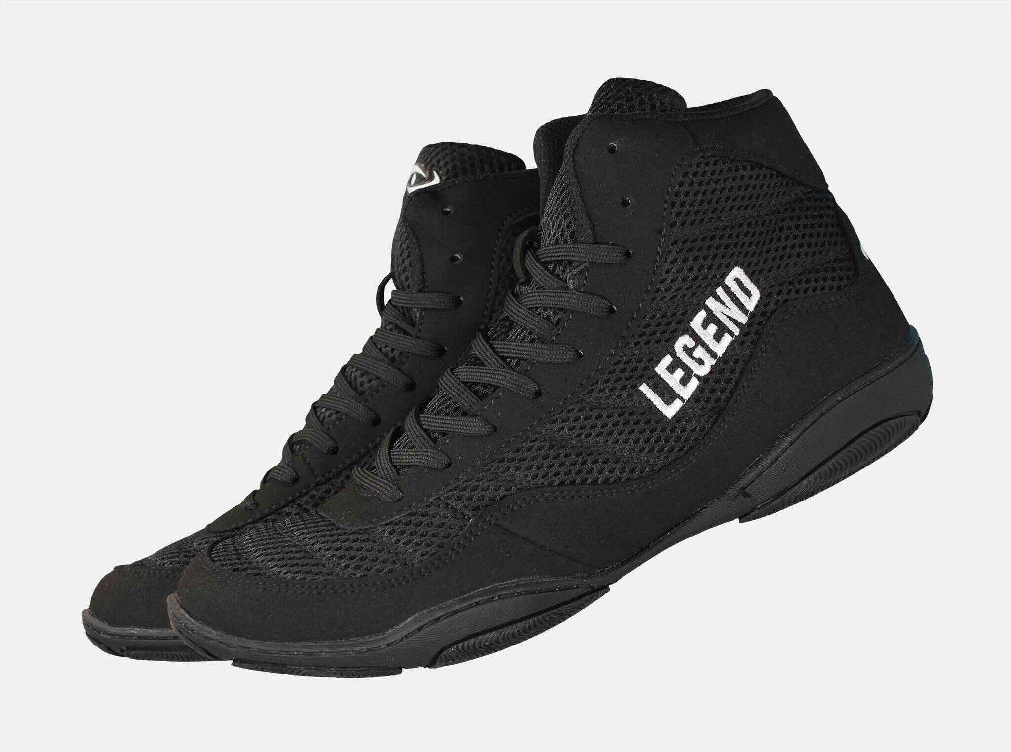 Boksschoenen, Krav Maga- Fitness- Worstelschoenen Suede Mesh 1/5