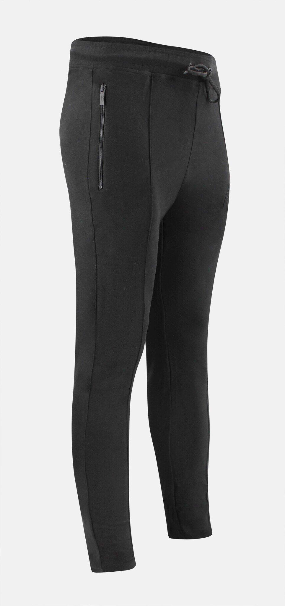 Pantalon LA Luxe Lounge noir coton hommes/femmes 3/5