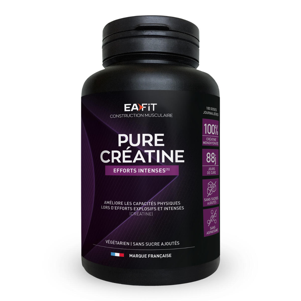 Eafit - Pure Créatine Efforts Intenses Eafit En Poudre - 300g - Créatine - 300 G - Decathlon