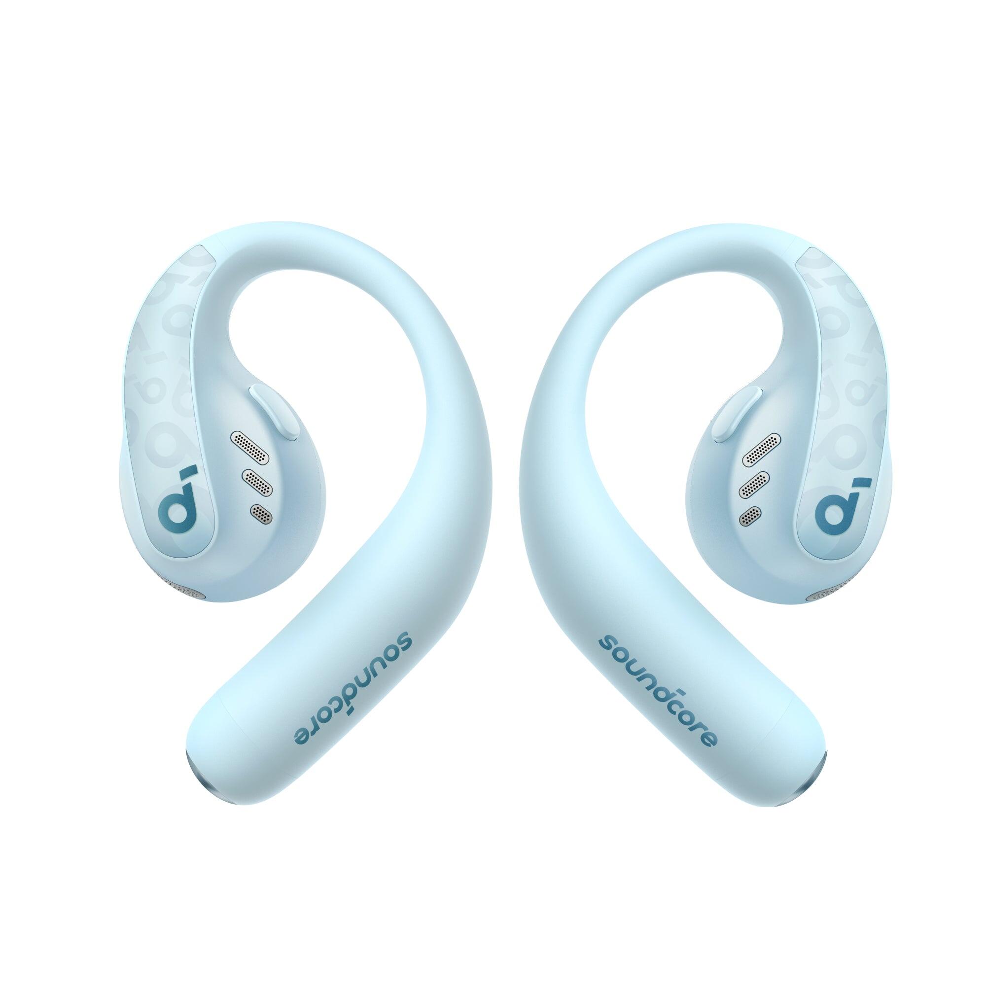 AeroFit Pro Secure Open-Ear Sport Earbuds - Aqua Blue