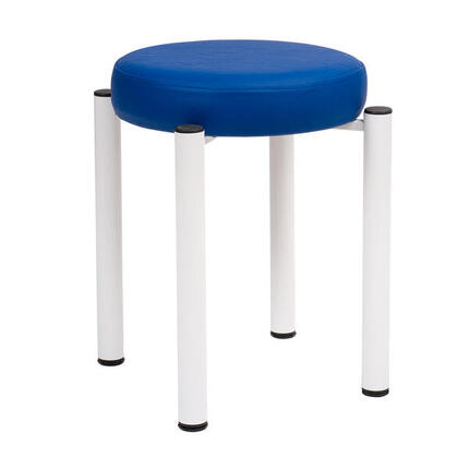 Gymnastikhocker Comfort 50 cm Mit höhenverstellbaren Bodenschutzkappen