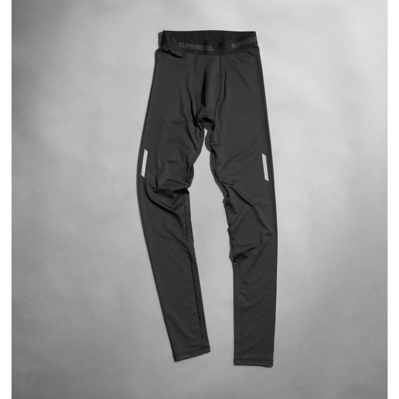 Legging Technique Homme – Ultra Souple & Respirant – Noir – TOM_