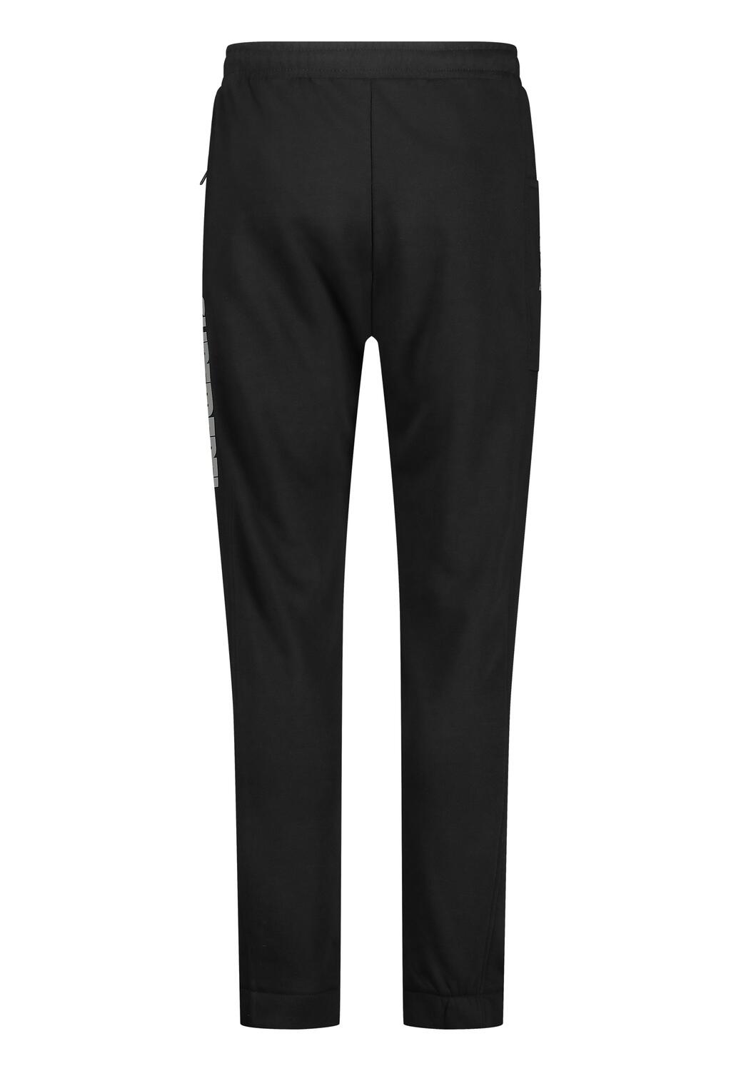 JEFF_ – Pantaloni jogging uomo – Neri – Morbidi – Confortevoli – Fit rilassato 2/7