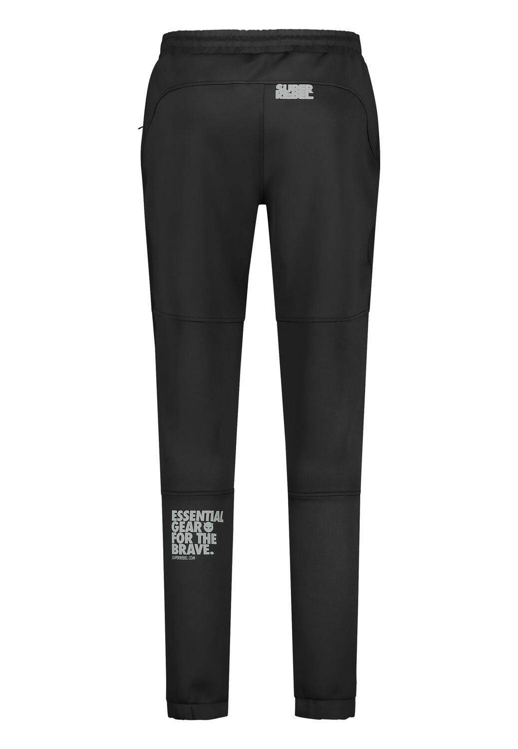 ROBERT_ – Pantaloni jogging uomo – Nero – Elasticizzati – Traspiranti – Con zip 5/7