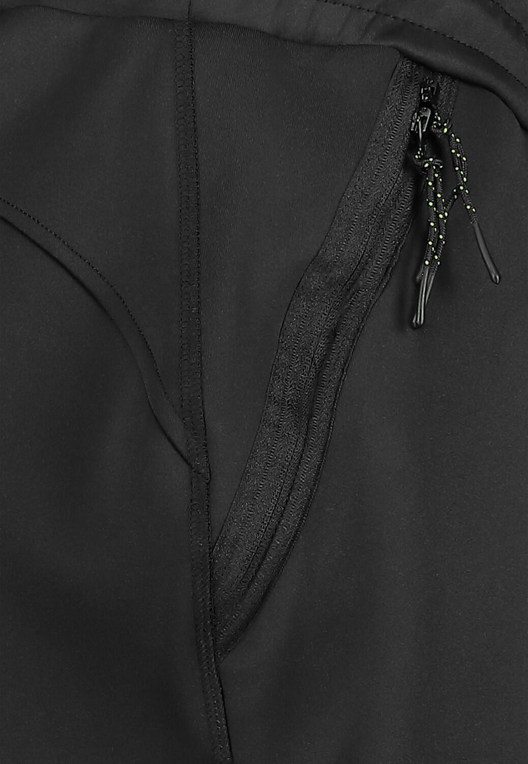 ROBERT_ – Pantaloni jogging uomo – Nero – Elasticizzati – Traspiranti – Con zip 3/7