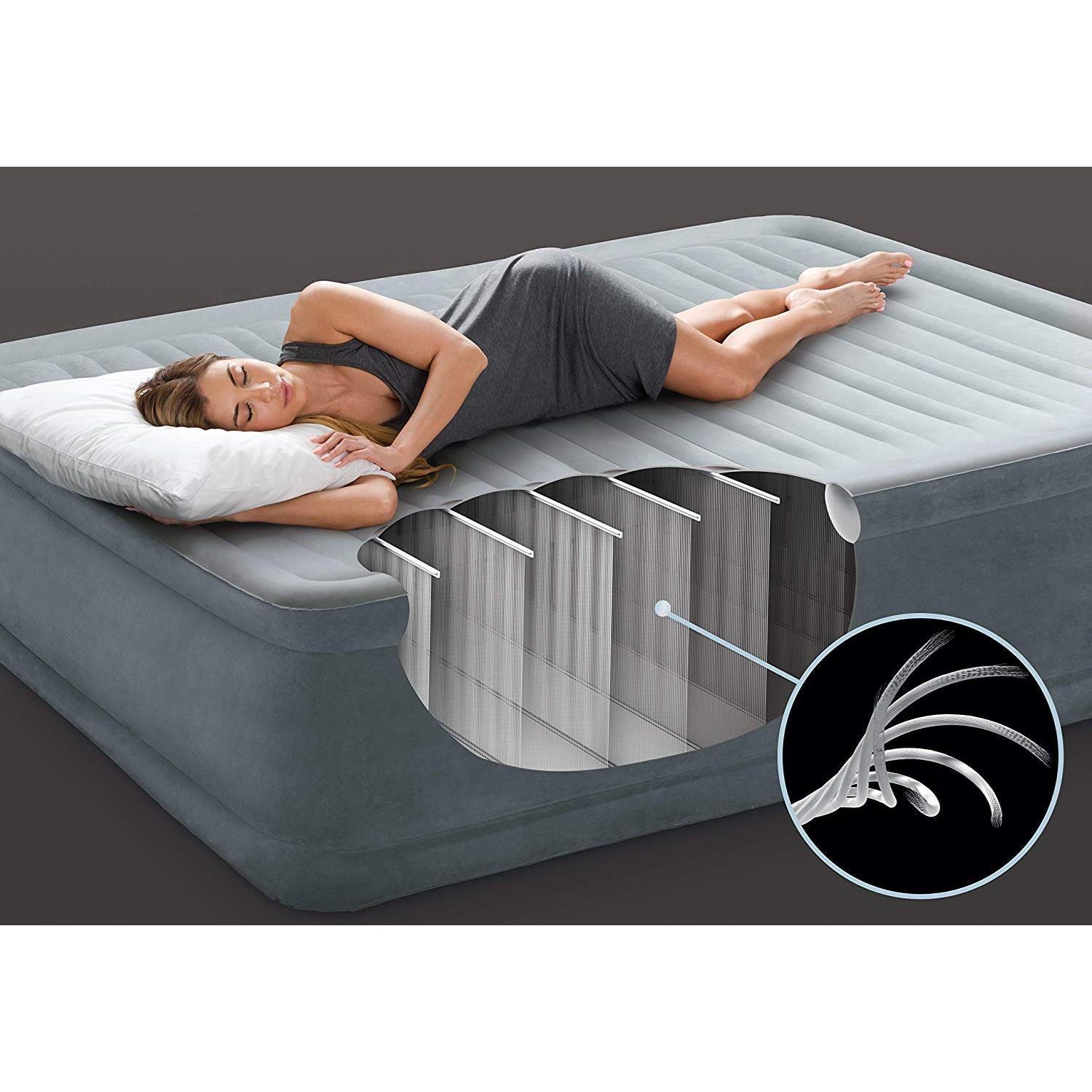 Nafukovací postel INTEX 64414 Comfort QUEEN 152x203x46 cm 5/7