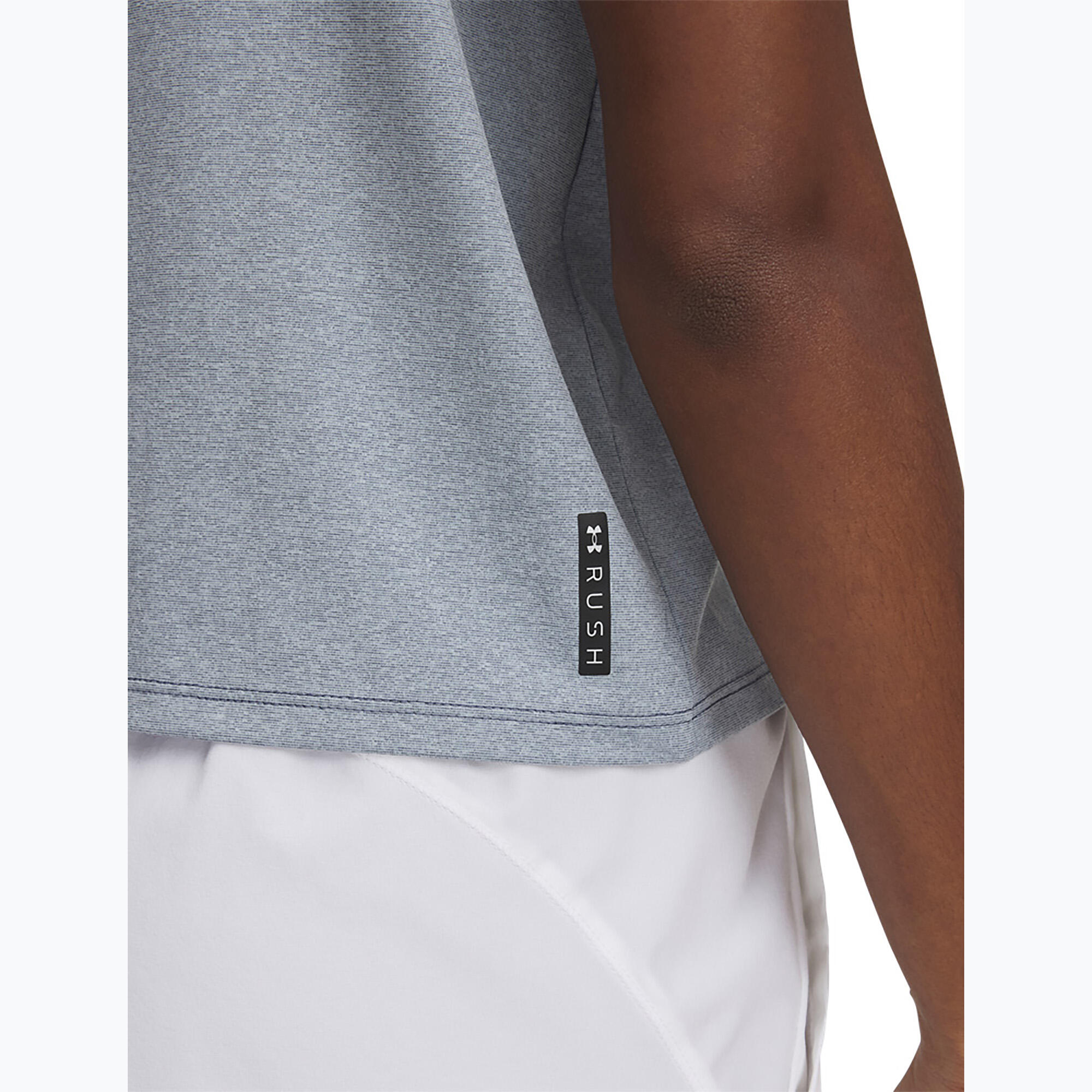 Haut d'entraînement femme Rush Energy Crop Tank Under Armour 3/4