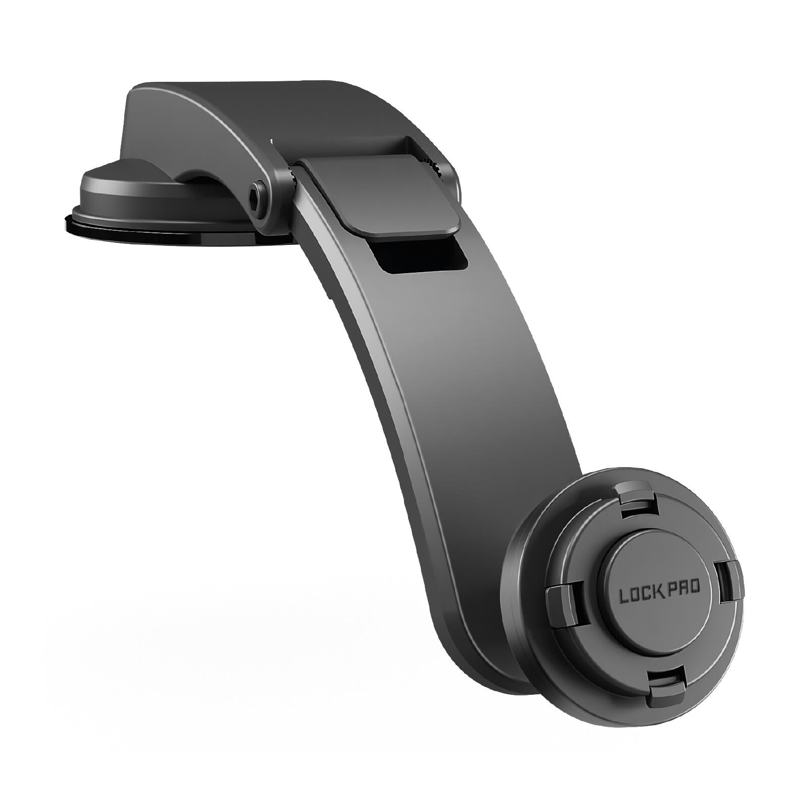 Supporto da auto LockPro per parabrezza o cruscotto - regolabile e orientabile 1/1