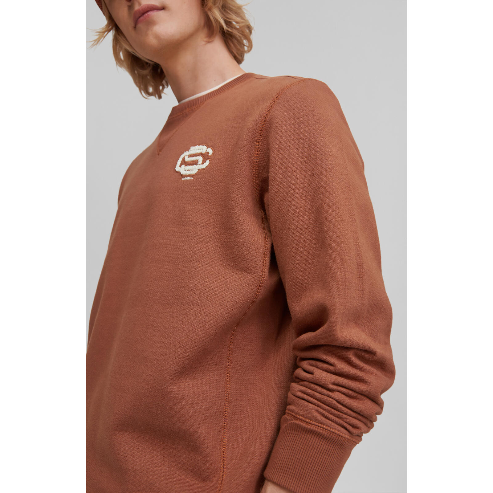 Camicetta O'Neill Surf State Crew, Marrone, Uomini 4/5
