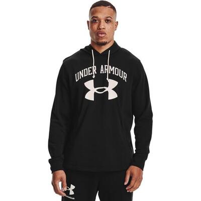 Kapuze Under Armour Ua Rival Terry Big Logo. Schwarz. Herren