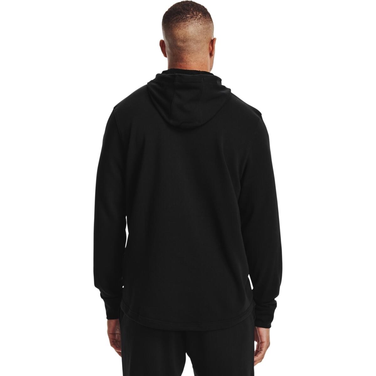 Kapuze Under Armour Ua Rival Terry Big Logo, Schwarz, Herren 2/5