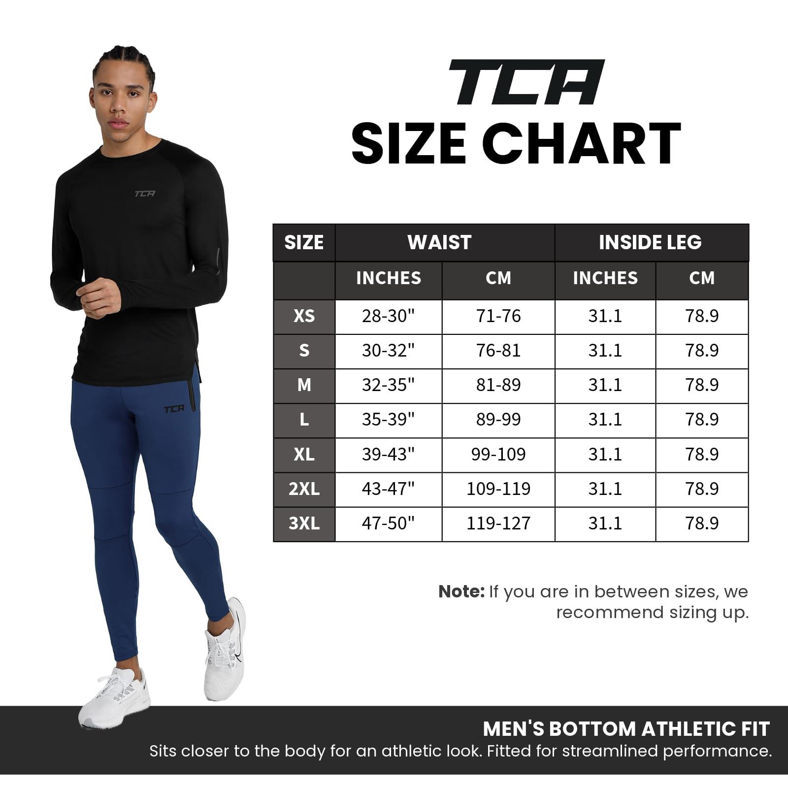 Herren Rapid QuickDry enganliegende Jogging Hosen mit Reißverschlusstaschen 6/6