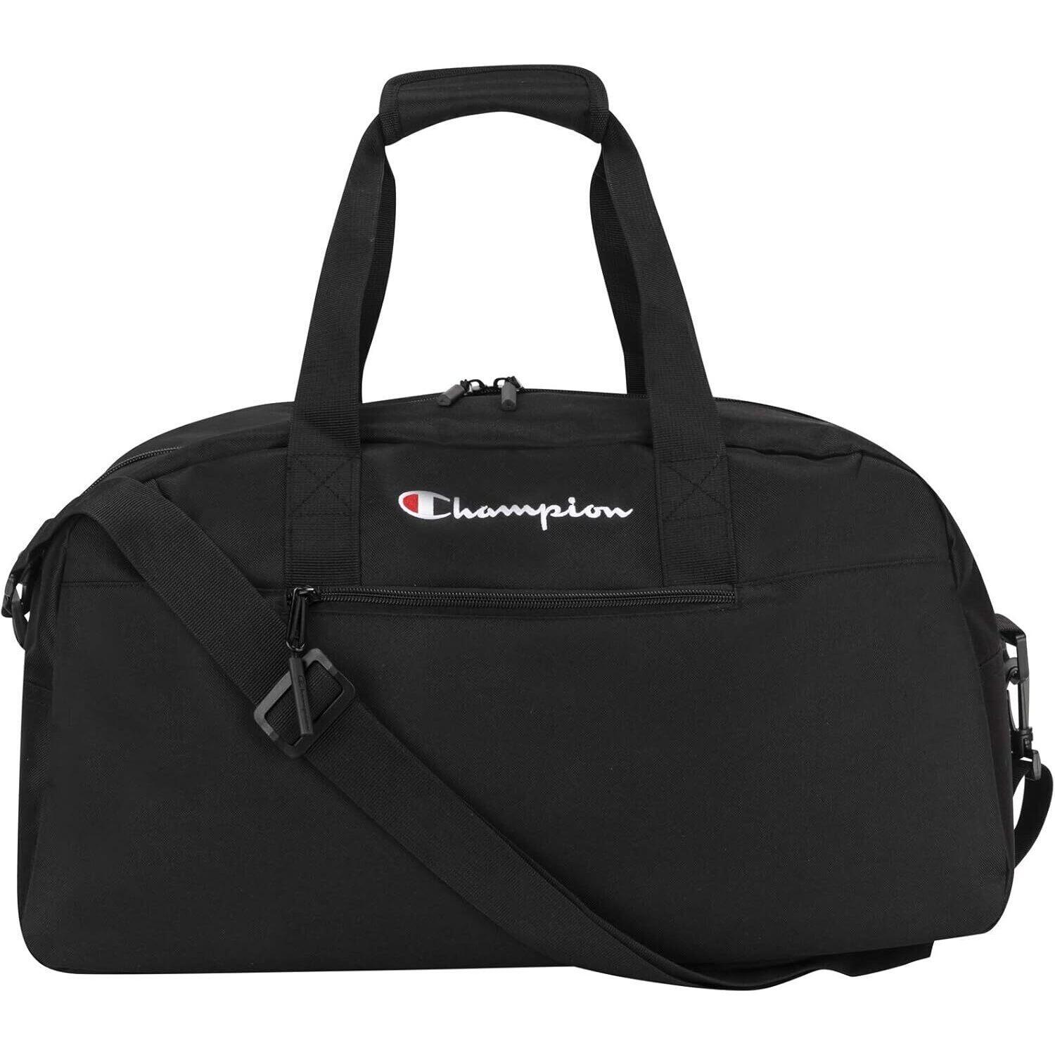 Champion - Sac Champion Altitude Medium Duffel Bag 50l, Noir, Unisexe - Sac De Sport - Noir - Taille Unique - Decathlon