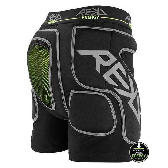 REKD Short de protection ENERGY IMPACT SHORT Noir