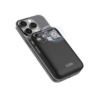Draadloze powerbank van 10.000 mah met koelventilator