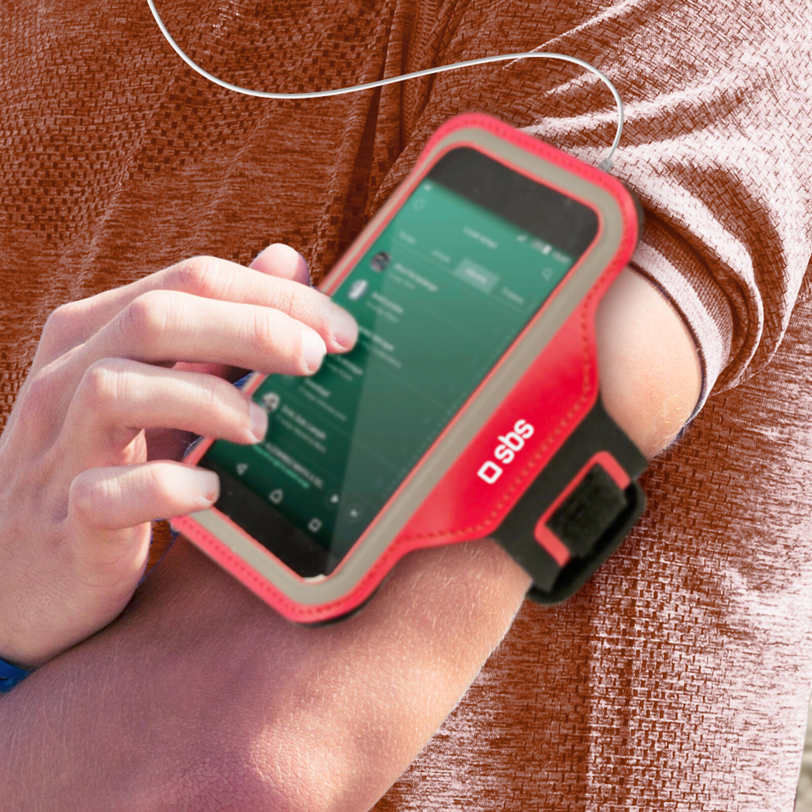 Custodia sportiva per braccio per smartphone fino a 4,5" 2/2