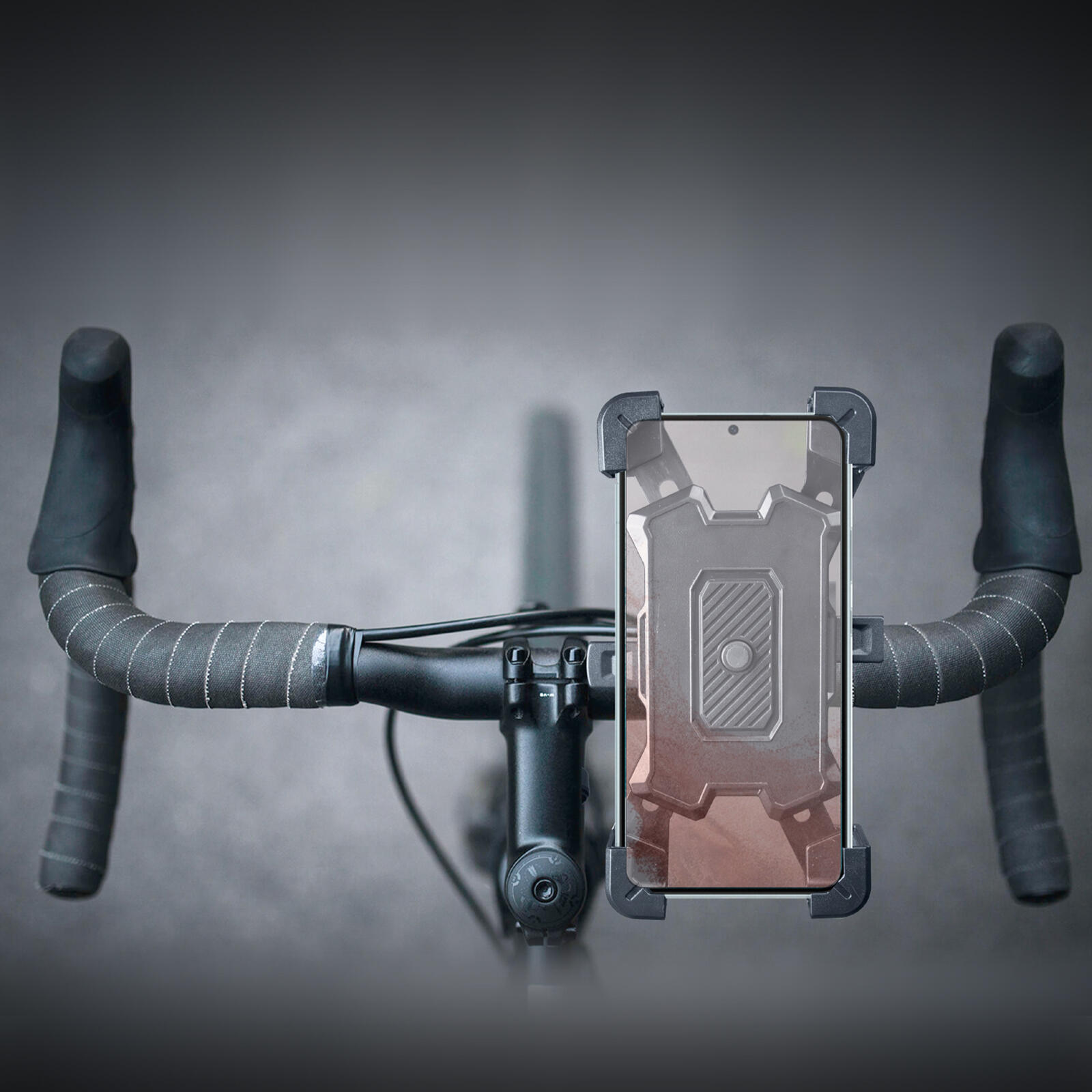 Kit éclairage sans fil et support pour smartphone sur guidon 5/5