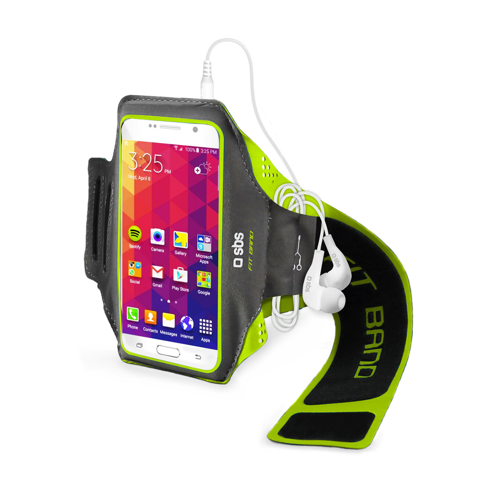 Brassard de sport pour téléphone jusqu'à 5" 2/3