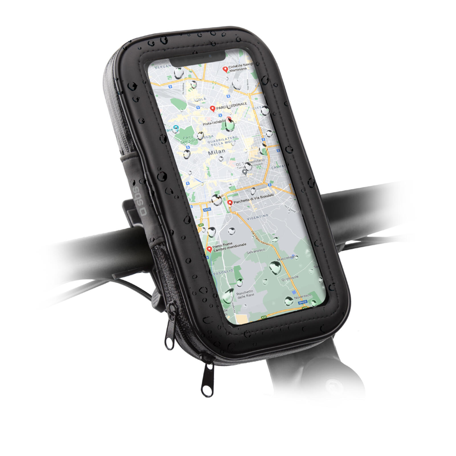 SBS Porta cellulare per monopattino e bici impermeabile