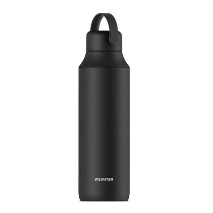 Gourde isotherme AROME noire avec infuseur