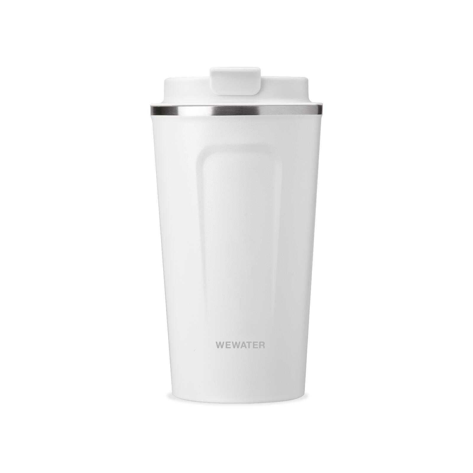WE WATER Tumbler da Viaggio per Bevande Calde e Fredde 500 ml - WEWATER - Bianco