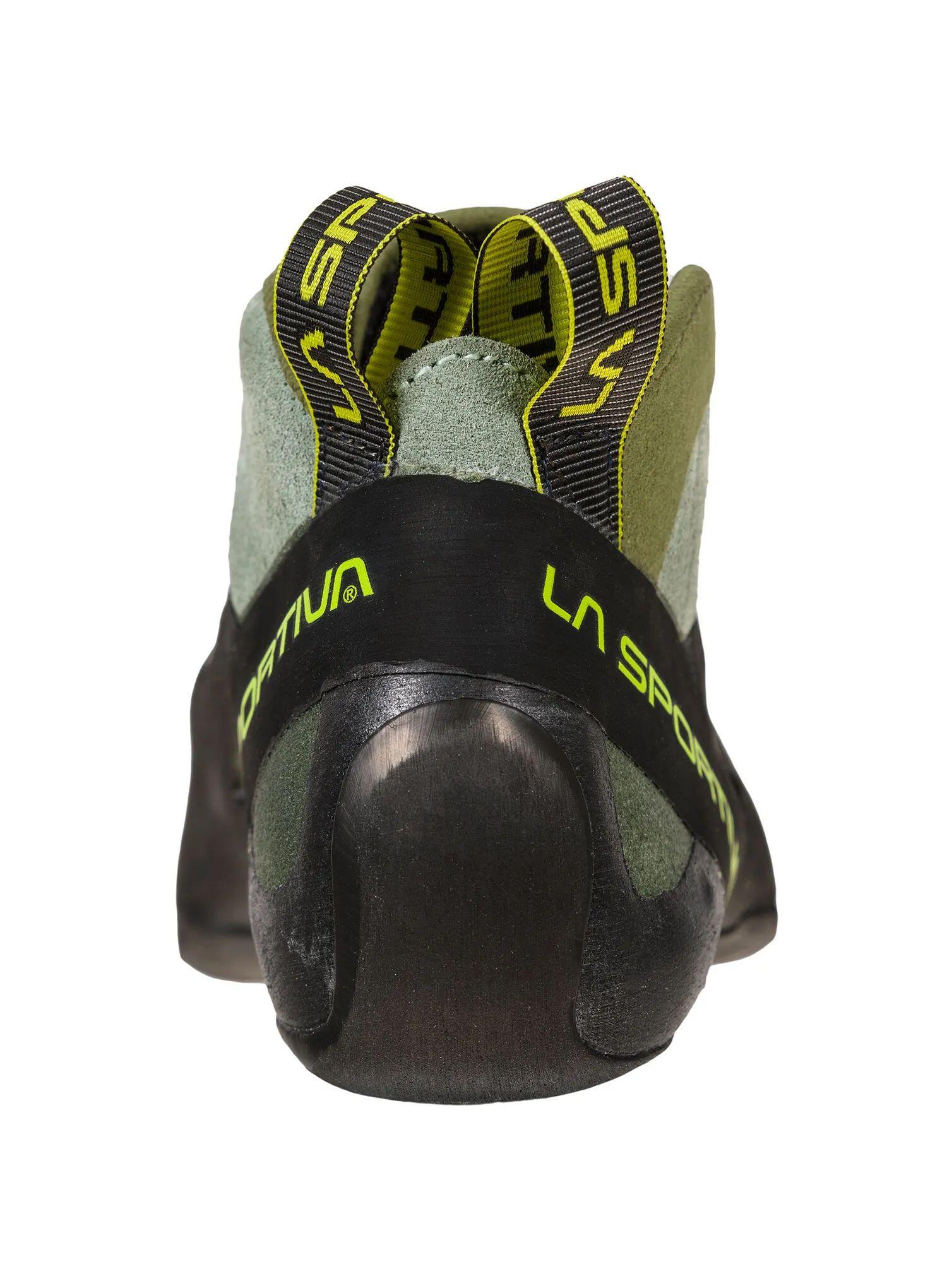 Chausson La Sportiva TC Pro Olive mid cut cuir suédé semelle Vibram XS Edge 4 mm 7/7