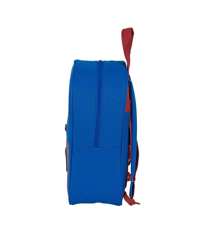 Mochila Escolar FC Barcelona Oficial para Niños Pequeña 3/4