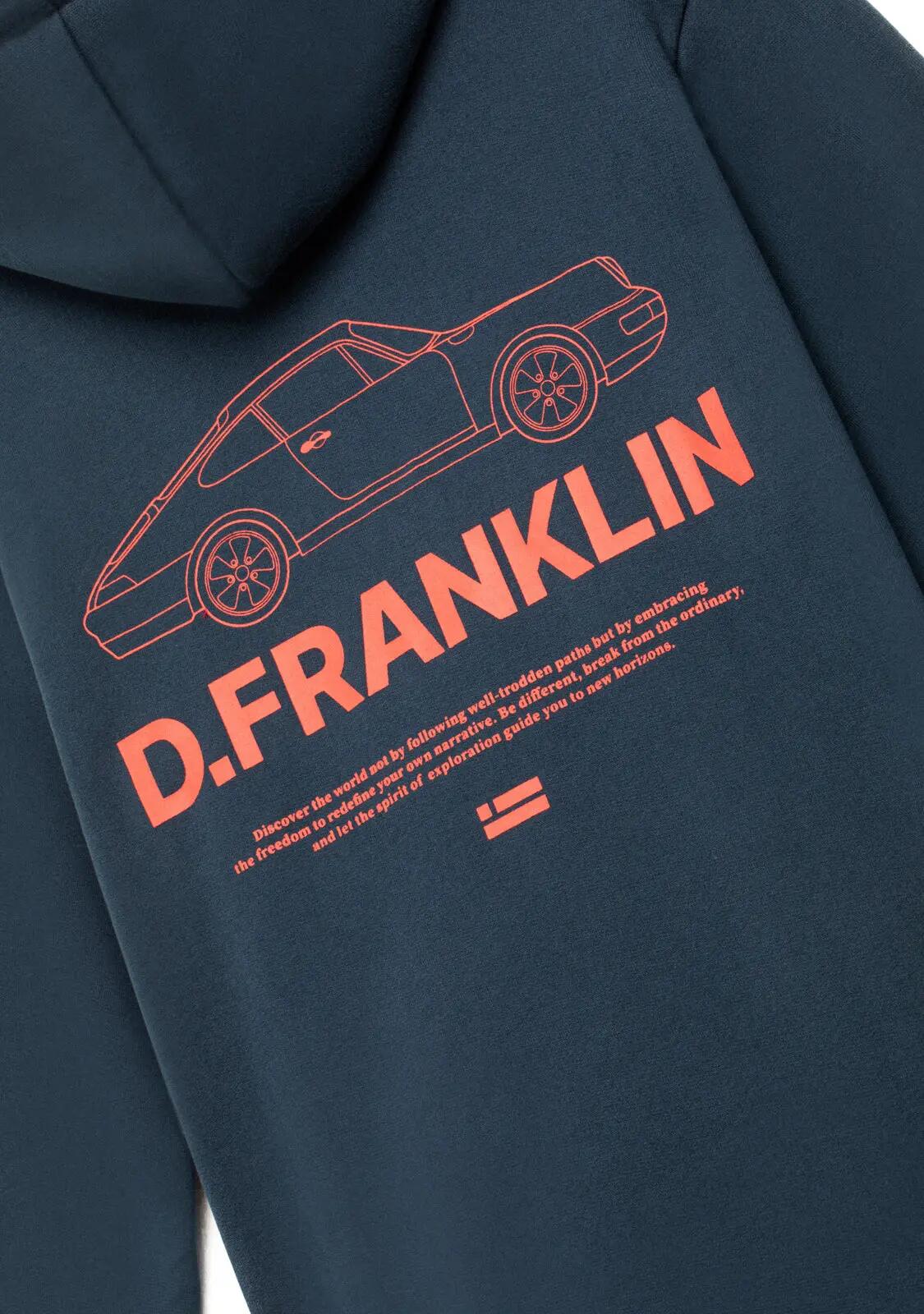 Felpa basic D.Franklin 911 Iconic hoodie 3/3