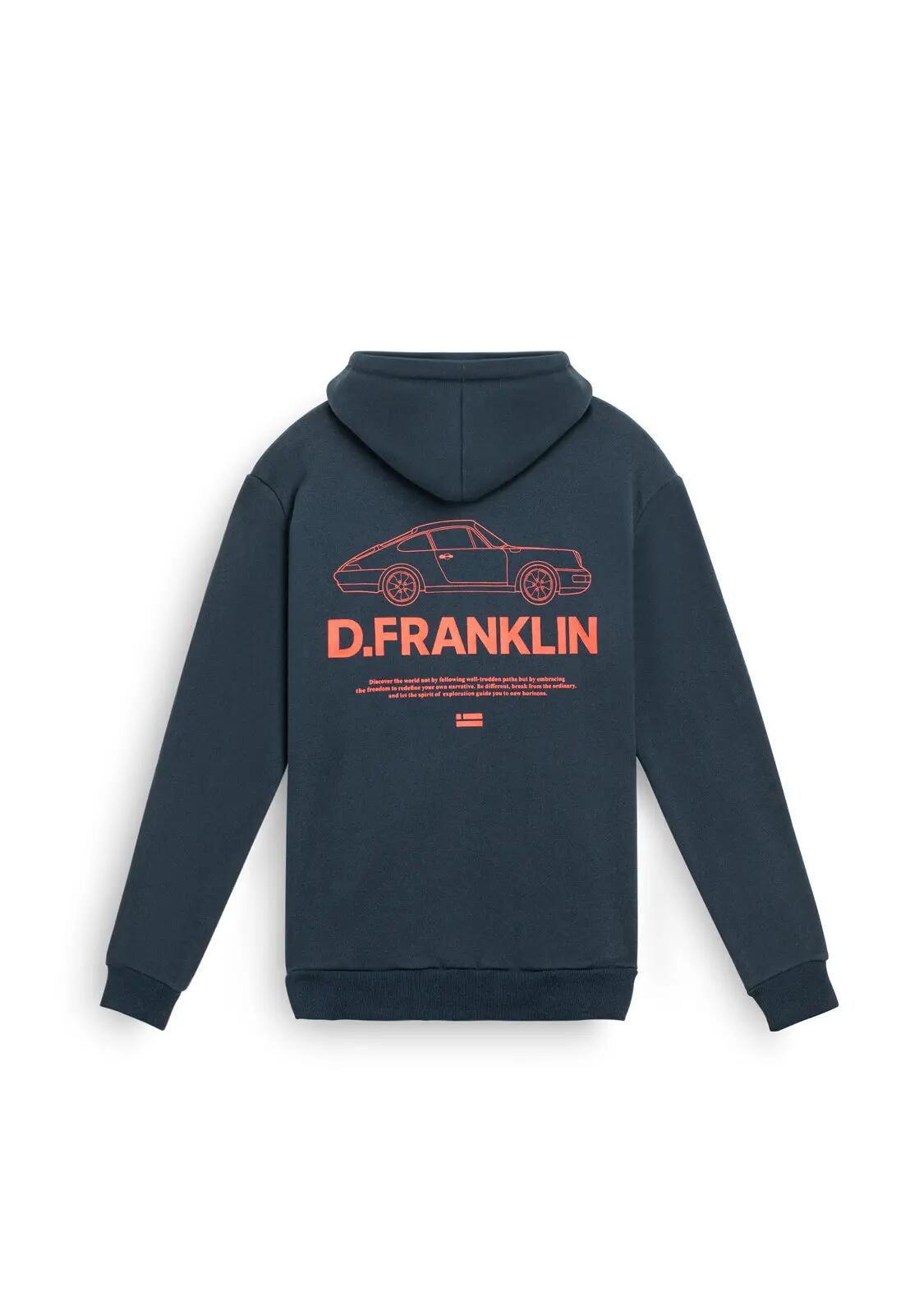 Felpa basic D.Franklin 911 Iconic hoodie 2/3