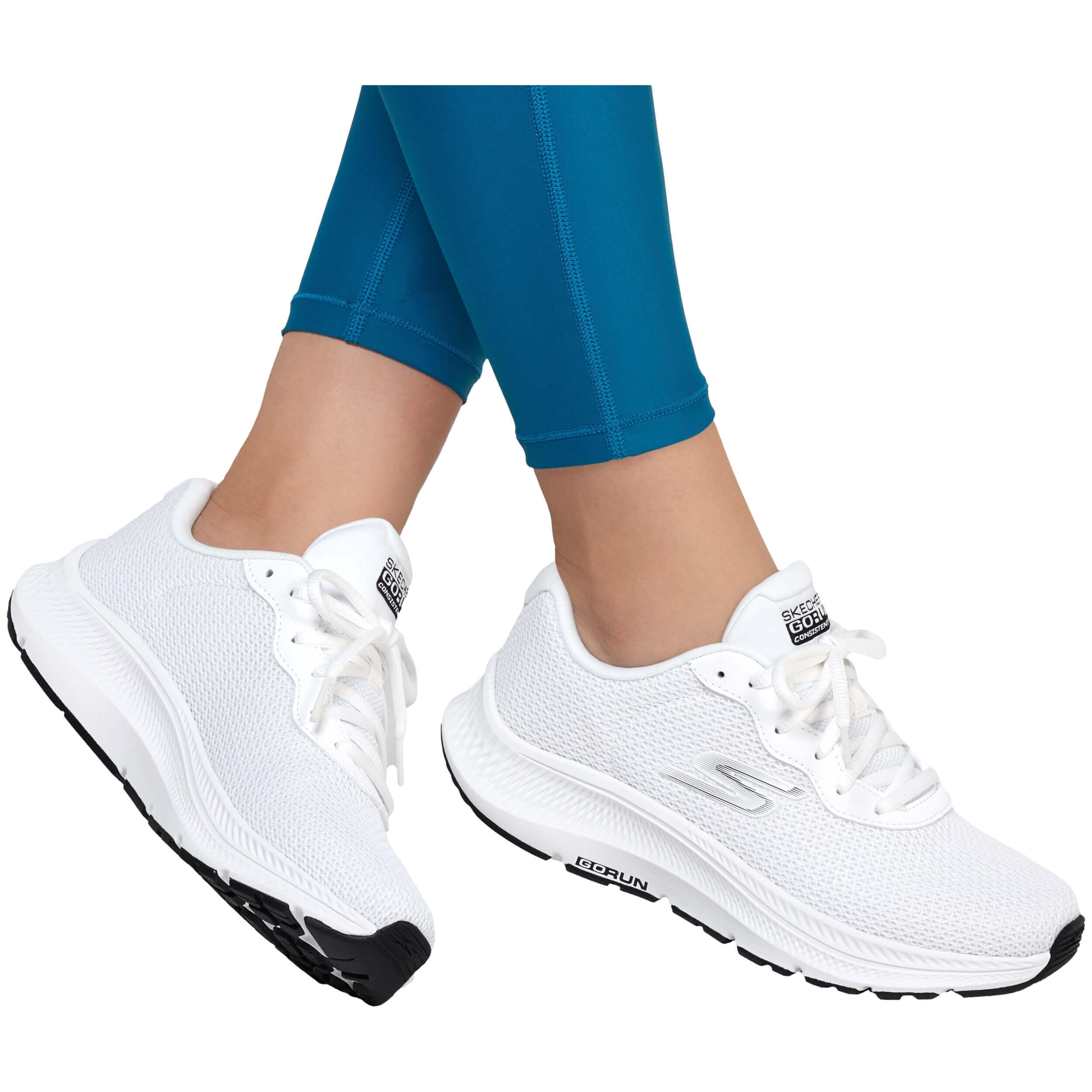 Baskets Skechers modèle 128605-WBK pour femmes 2/5