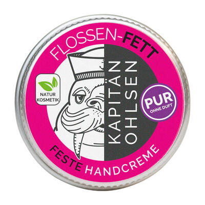 Flossen-Fett PUR – DIE feste Handcreme