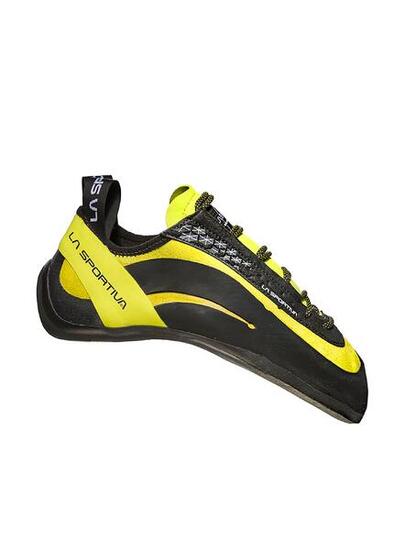 Kletterschuh La Sportiva Miura Men Limette – schmaler, strukturierter Lederschuh
