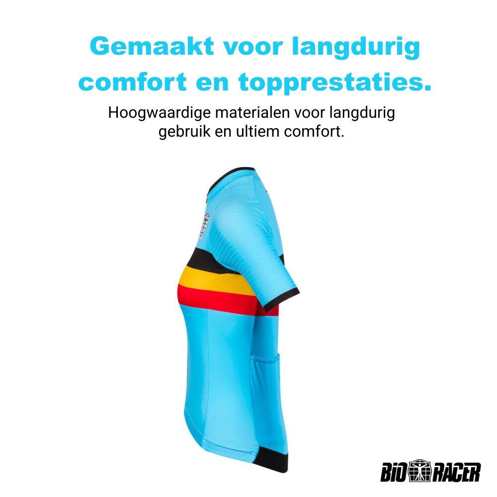 Maillot Cycliste pour Femmes - Bleu - Officiel Equipe Belgique (2023) 7/7