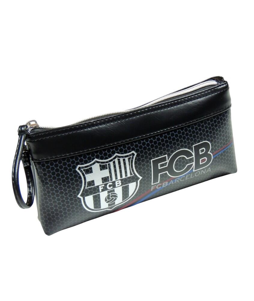 Estuche Escolar FC Barcelona Negro 2/4