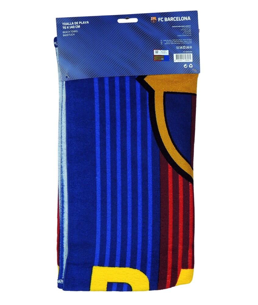 Toalha de praia oficial do FC Barcelona "Barca" 4/5
