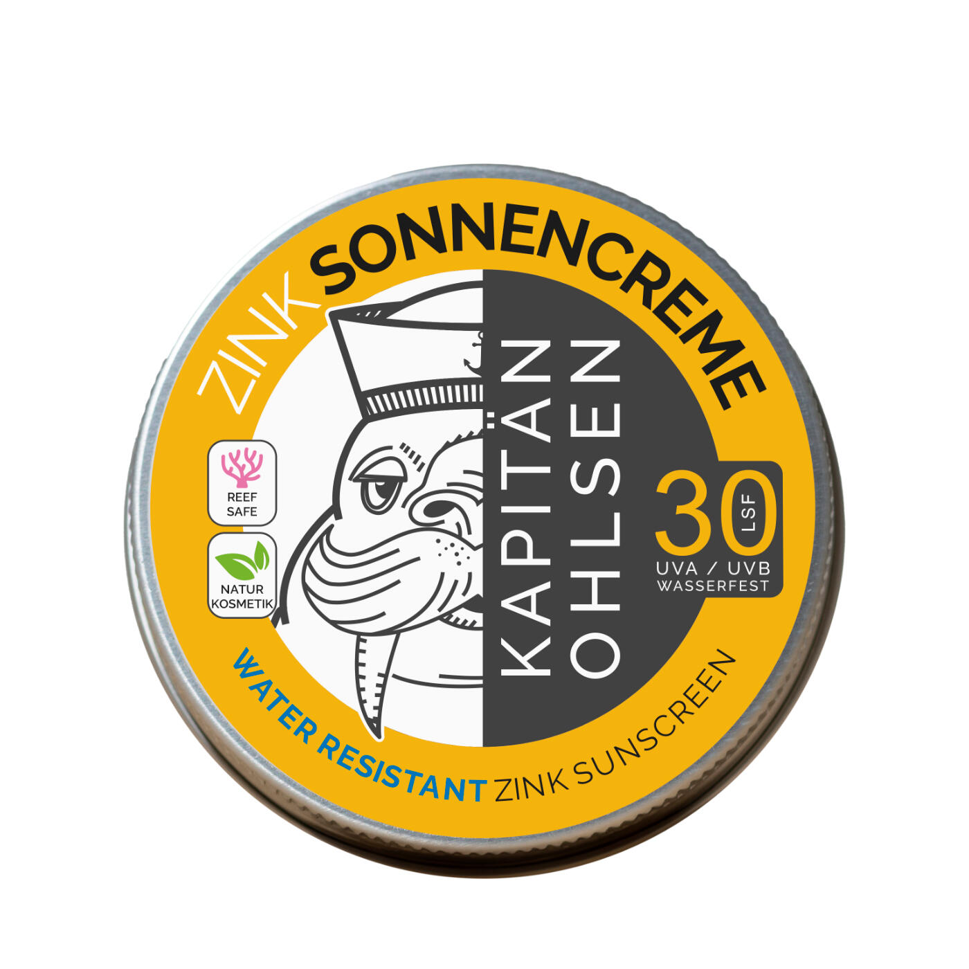 KAPITÄN OHLSEN Zink Sonnencreme - mineralisch LSF30