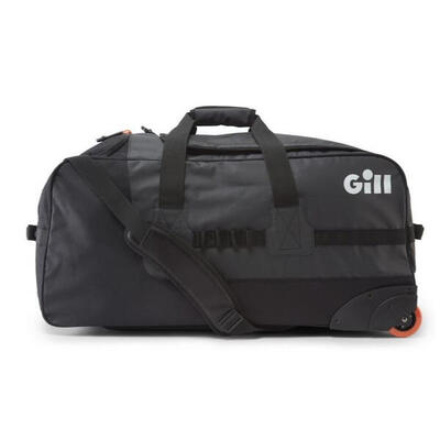 Rolling cargo bag trolley-tas 90l zwart